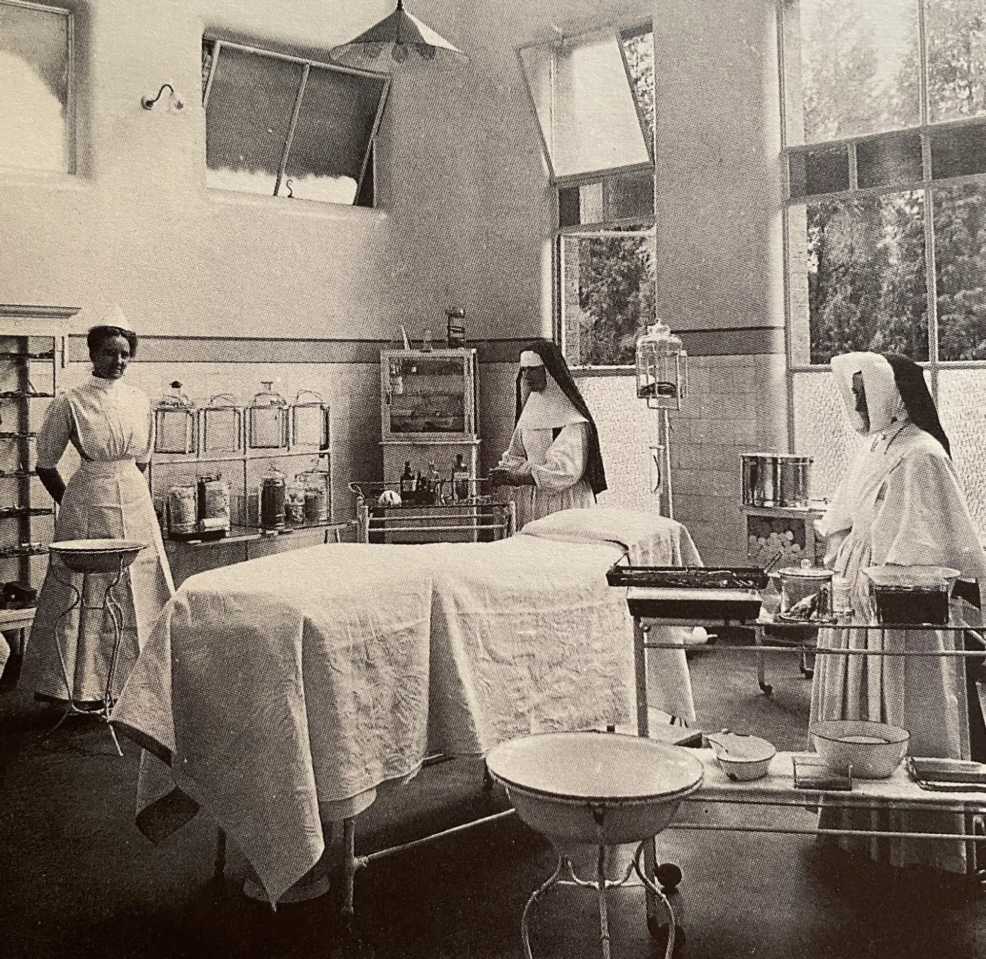 Inside a Pre WW II Operating Theater