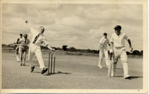Dr Hirsch Opening Cricket Season 1954